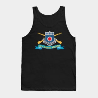 330th Infantry Regiment w Br - SSI - Ribbon X 300 Tank Top